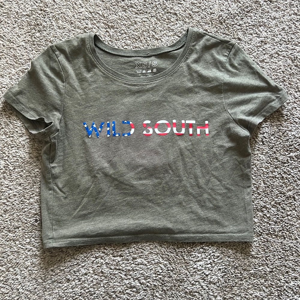 Wild south crop top
